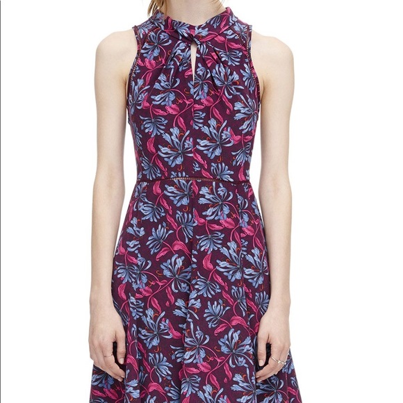 20% OFF🌟Rebecca Taylor Mystic Garden Twist Dress - Picture 1 of 7